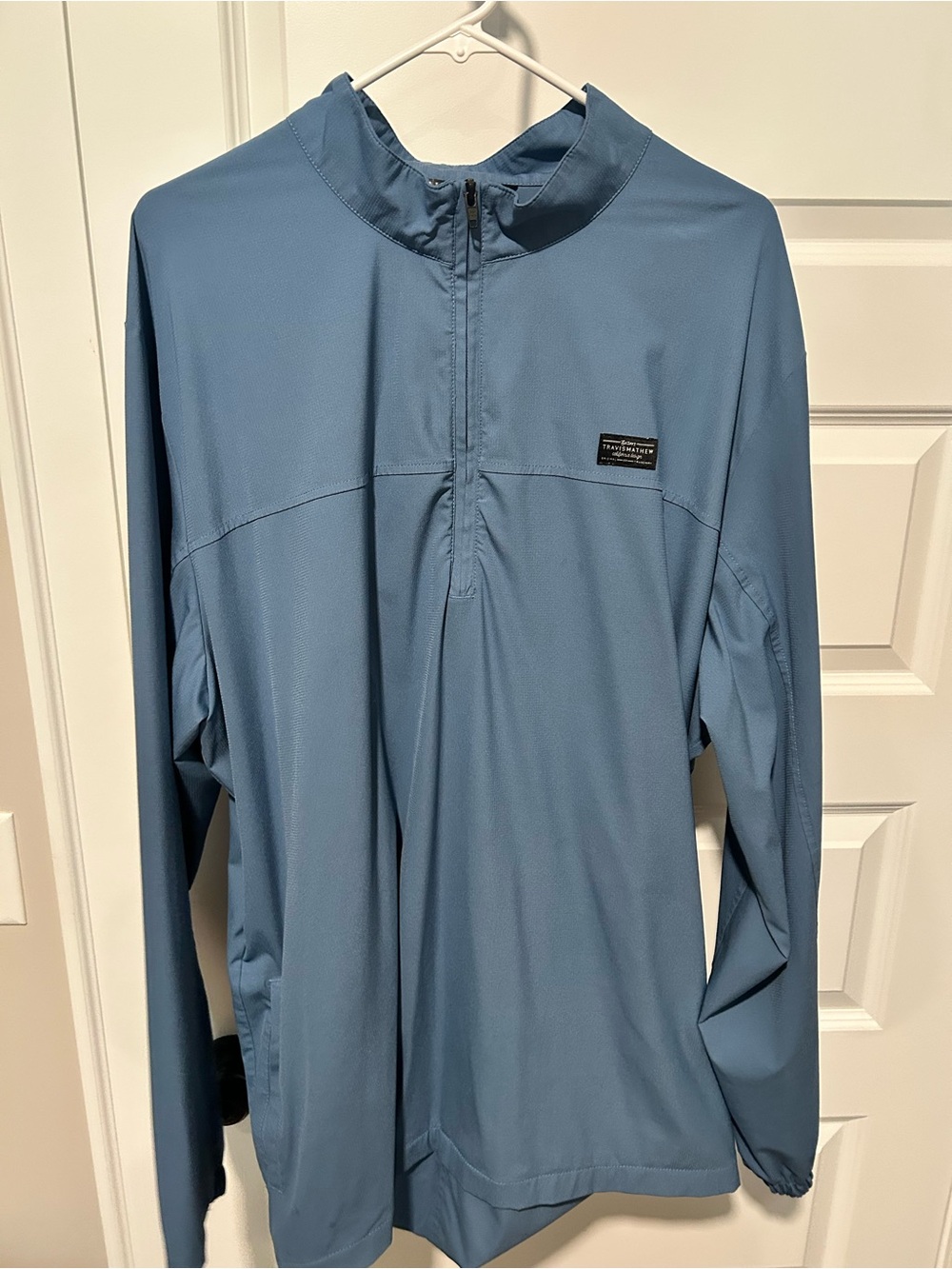 Travis Mathew - Light Blue Quarter-Zip Pullover